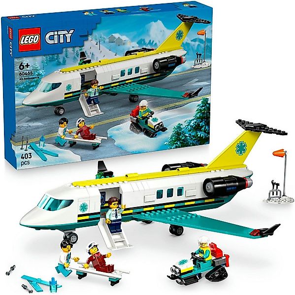 LEGO® Notfallrettungsflugzeug (60465), LEGO City Konstruktionsspielsteine, günstig online kaufen