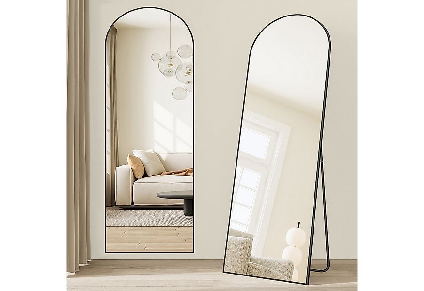 SONGMICS Standspiegel Wandspiegel, Ganzkörperspiegel, stehend oder wandmont günstig online kaufen