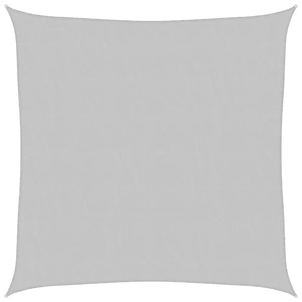 vidaXL Sonnensegel Hellgrau 3,6x3,6 m 100% Polyester Oxford 4000402 günstig online kaufen