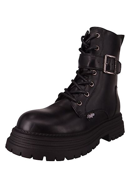 Buffalo 1622610 Lennox Lace Up Mid Black Stiefelette günstig online kaufen