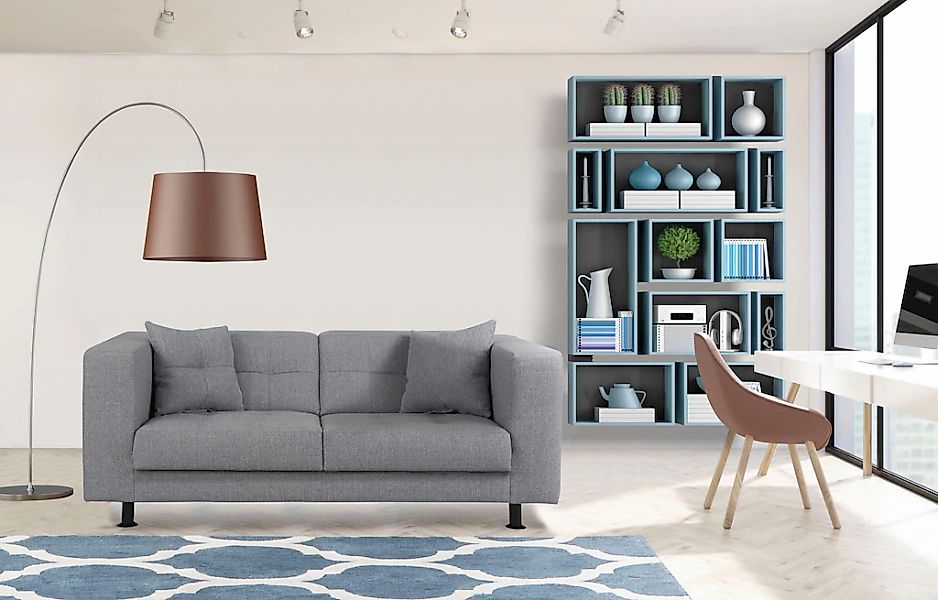 Home affaire 2-Sitzer "Bengo" mit Steppung im Sitz- und Rückenbereich, incl günstig online kaufen