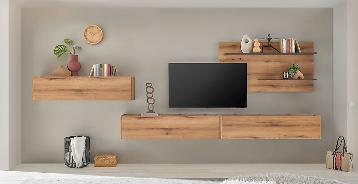 INOSIGN Wohnwand "City/Giron, moderne Anbauwand, Komplettset in vielen Farb günstig online kaufen