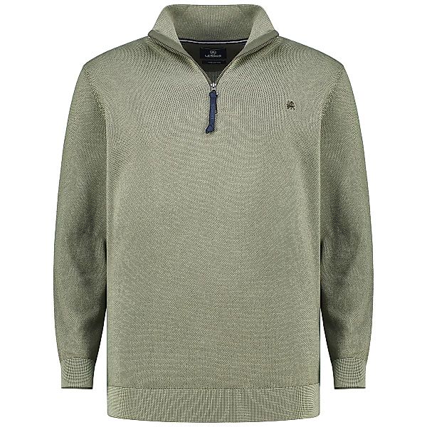 Lerros Strickpullover aus Baumwolle Farbe khaki Größe: 5XL günstig online kaufen