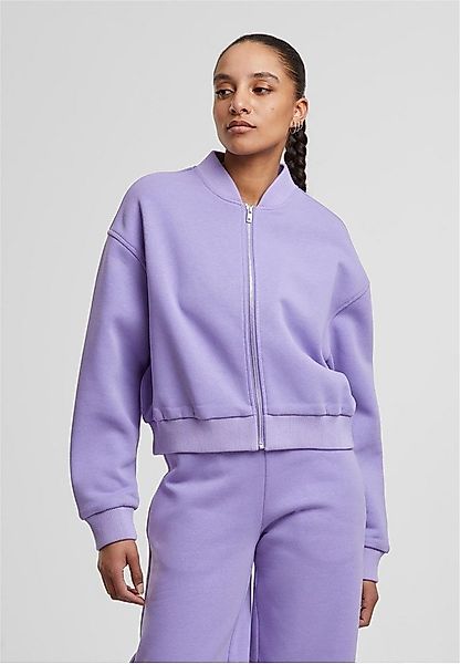 URBAN CLASSICS Kurzjacke Ladies Short Sweat Zip Jacket günstig online kaufen