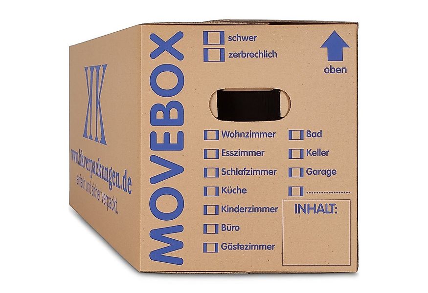 KK Verpackungen Aufbewahrungsbox (Spar-Set, 10 St., 10er-Set), Movebox 2-we günstig online kaufen