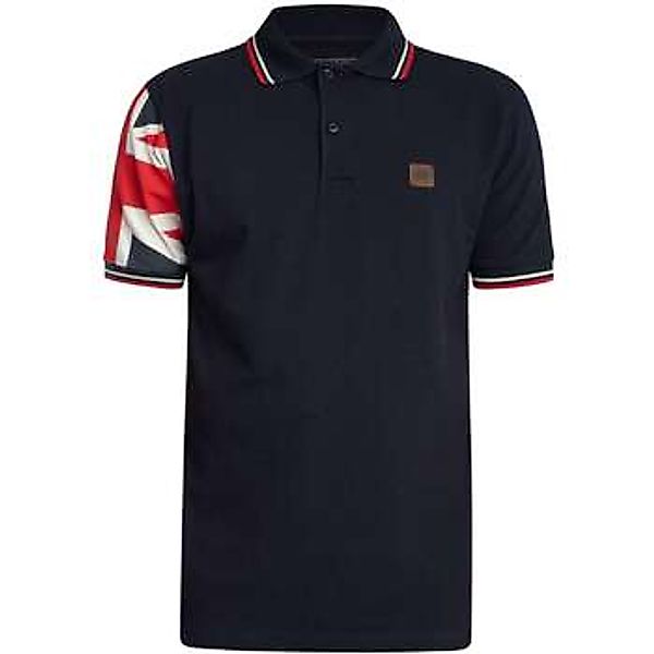 Trojan  Poloshirt Piqué-Poloshirt mit Flaggenärmeln günstig online kaufen