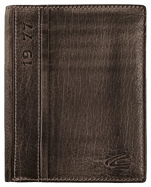 camel active Geldbörse "Melbourne" aus hochwertigem Rindsleder mit kernigen günstig online kaufen