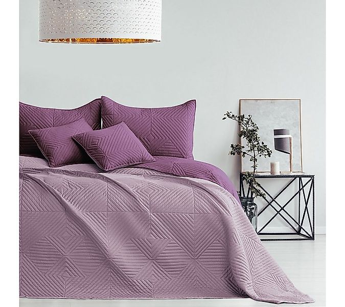 texpot Tagesdecke Bettüberwürf zweiseitig Ultrasonic Steppung Raute günstig online kaufen