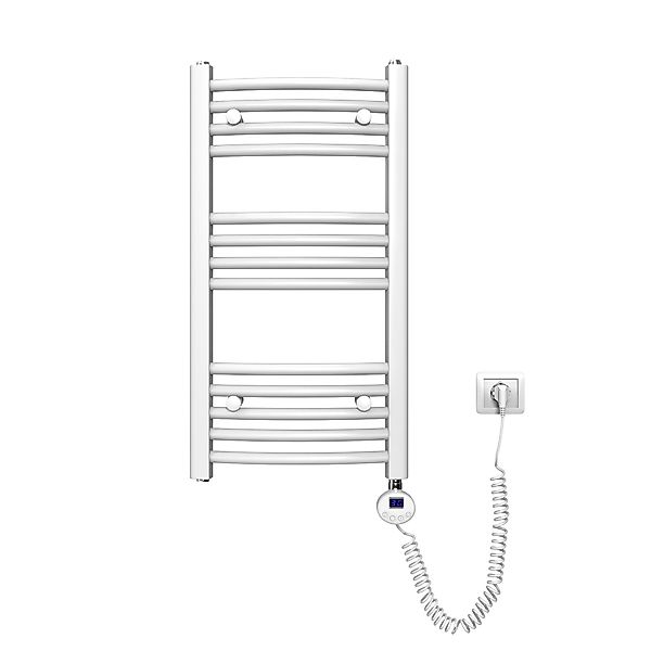 EMKE Elektrischer Badheizkörper Weiß 75x40cm 250W, günstig online kaufen