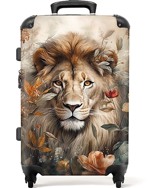 NoBoringSuitcases.com© Hartschalen-Trolley Löwe - Wildtiere - günstig online kaufen