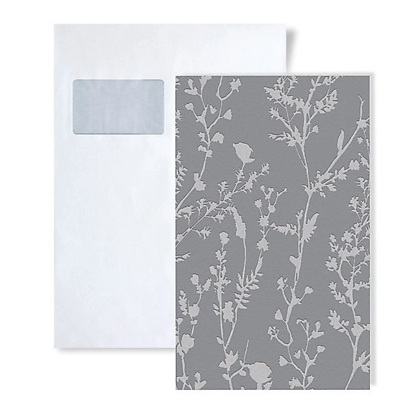 PROFHOME 1 MUSTERSTÜCK S-395463-GU DIN A4 MUSTER der Floralen Tapete günstig online kaufen