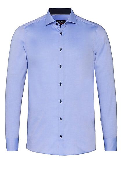Pure Businesshemd - Slim Fit - Langarmhemd - komplett bügelfrei günstig online kaufen