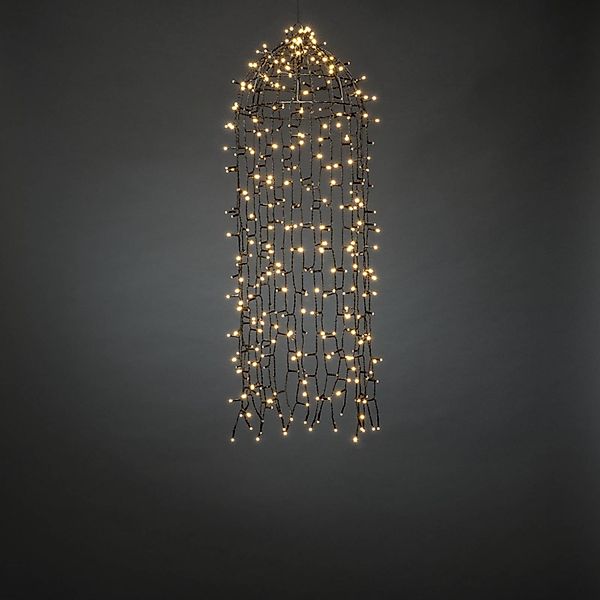 LED-Lichtervorhang Qualle 2.600K 400 LEDs 95x30cm günstig online kaufen