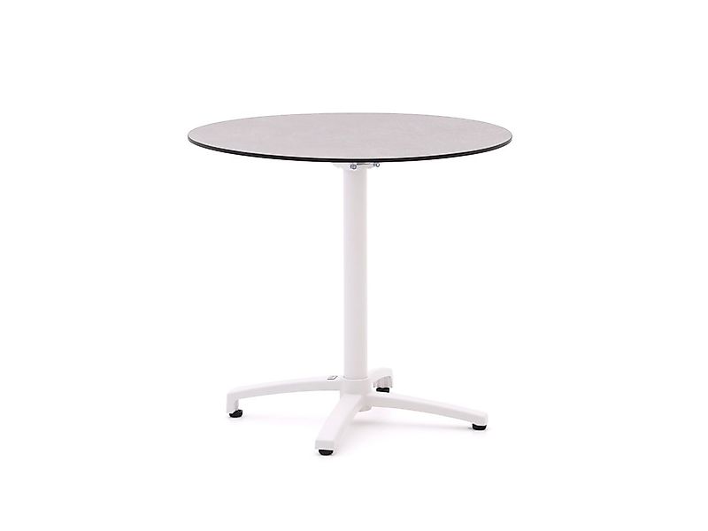 Bellagio Canzo Gartentisch klappbar ø 80 cm (h:73 cm) günstig online kaufen
