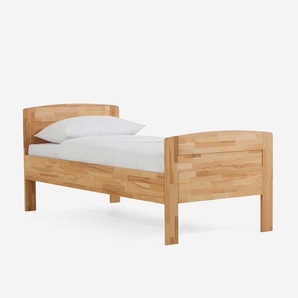 Massiv Holzbett aus Kernbuche geölt günstig online kaufen