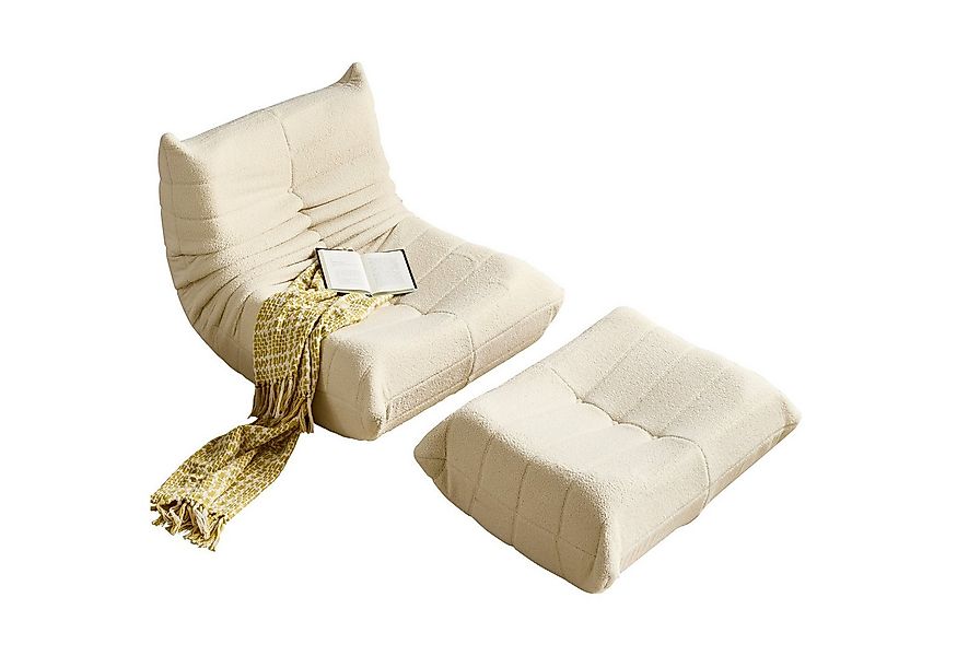 REDOM Sitzsack Einzelsofa,Wohnzimmer Sofa, Sofa (Teddyfleece+Schaumstoff mi günstig online kaufen