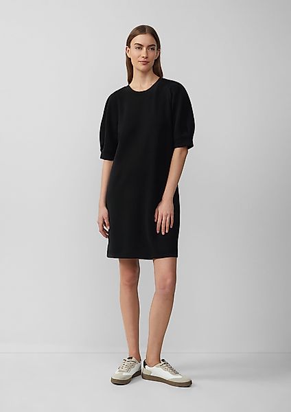 s.Oliver Minikleid Kurzes Scuba-Kleid mit Puffärmeln günstig online kaufen