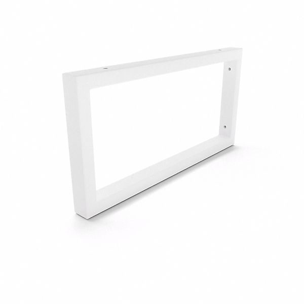 HEVVA Waschtischhalterung RHEIN 20 cm Hoch 40 cm Tief 1 Halter Weiß günstig online kaufen