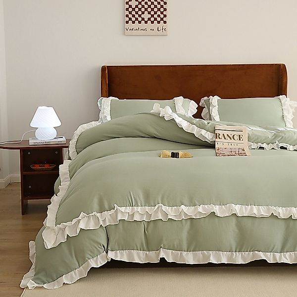 BYSURE Bettwäsche, Polyester, 2 teilig, Romantische, günstig online kaufen