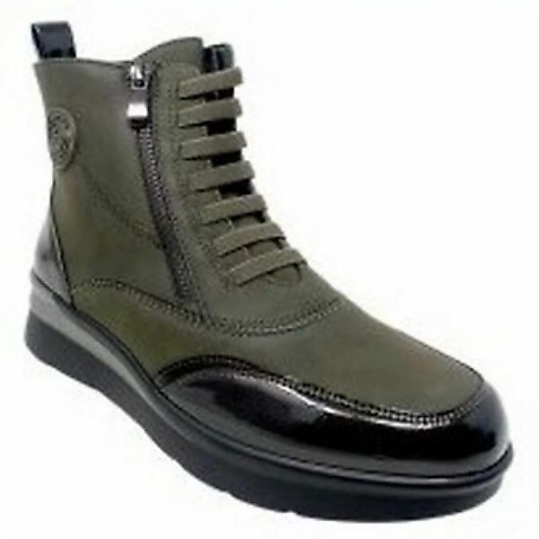 Amarpies  Schuhe 27089 Damenstiefelette in Khaki günstig online kaufen