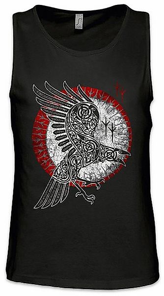 Urban Backwoods Tanktop Norse Raven Ärmelloses T-Shirt Runes Wikinger Raben günstig online kaufen