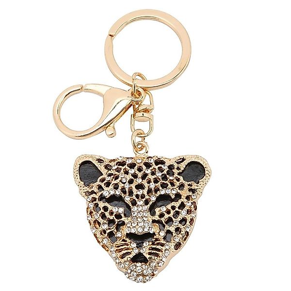RWEUOQ Schlüsselanhänger Leopard Druck Kopf Schlüsselanhänger, günstig online kaufen