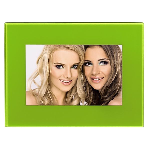 Hama Bilderrahmen Glas-Rahmen 13x18cm Grün Bilder-Rahmen, günstig online kaufen