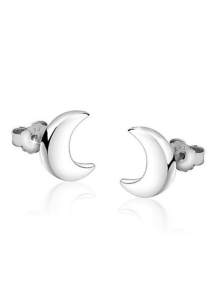 Nenalina Paar Ohrstecker Stecker Halbmond Astro Look 925 Silber, Halbmond günstig online kaufen