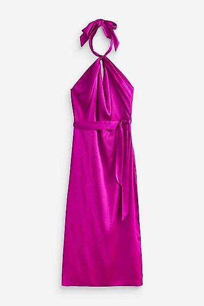 Next Midikleid Satin-Midikleid mit Neckholder (1-tlg) günstig online kaufen