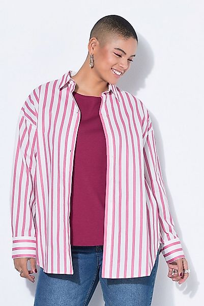 Studio Untold Hemdbluse Hemdbluse Oversize Shape Streifen günstig online kaufen