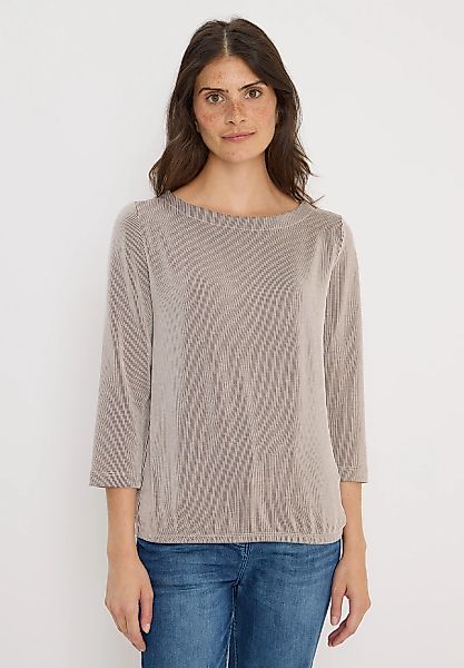 Cecil 3/4-Arm-Shirt mit U-Boot-Ausschnitt günstig online kaufen