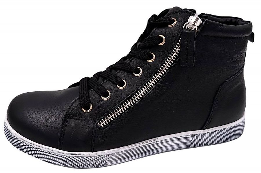 Andrea Conti Sneakerboots echtes Leder günstig online kaufen