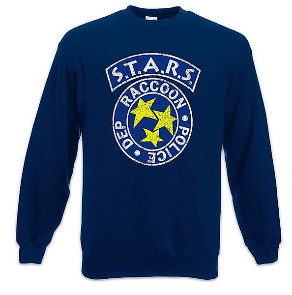 Urban Backwoods Sweatshirt Vintage S.T.A.R.S. Logo Sweatshirt Resident Racc günstig online kaufen