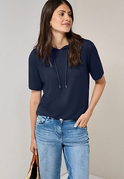 CECIL Kapuzenshirt mit feiner Struktur günstig online kaufen