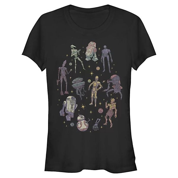 Star Wars - Gruppe Sidekick Circle - Frauen T-Shirt günstig online kaufen