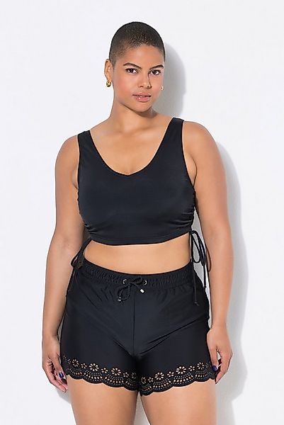 Studio Untold Bikinislip Badeshorts weites Bein Lasercut-Saum günstig online kaufen