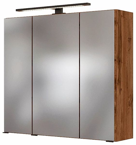 welltime Spiegelschrank "Luena", Breite 70 cm, mit 3D-Effekt, dank drei Spi günstig online kaufen