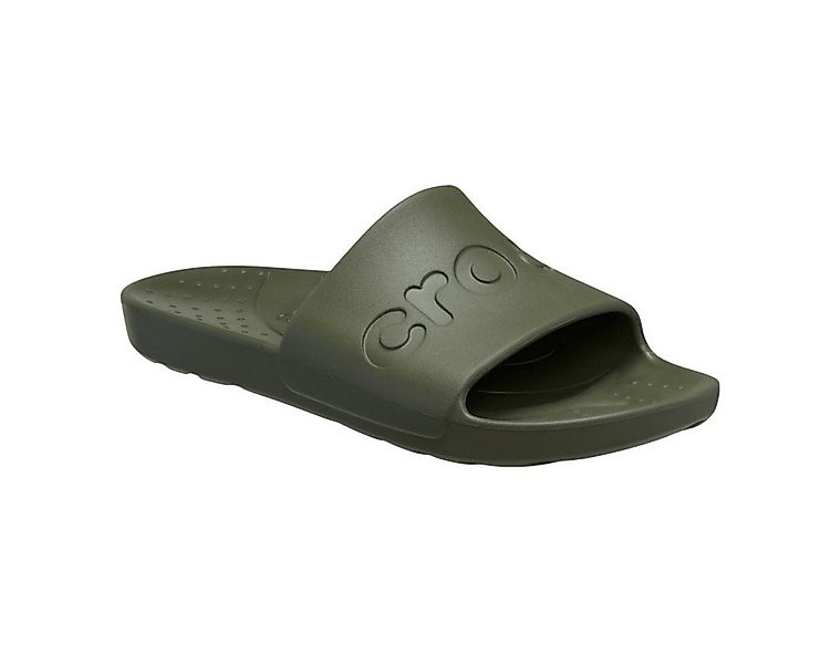Crocs Sandale Slide dunkelgrün - 1 Paar Badeschuh günstig online kaufen