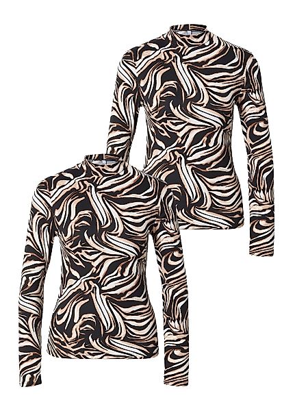 HaILY’S T-Shirt Langarm 2-er Stück Set günstig online kaufen