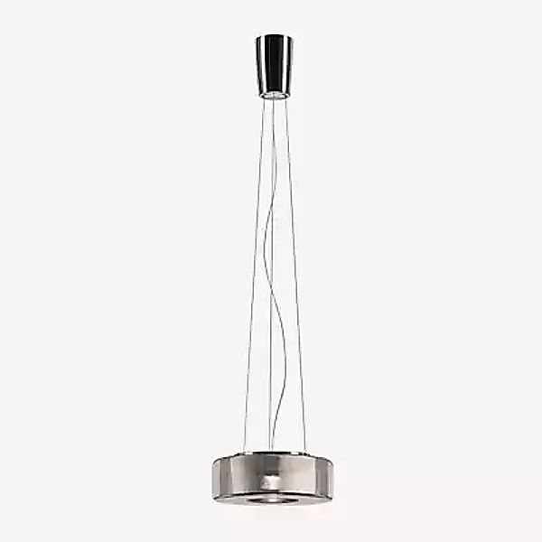 Serien Lighting Curling Pendelleuchte LED, glas - S - außendiffusor silber/ günstig online kaufen