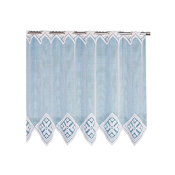 Neusser Collection Gardine Neusser Collection Cafehausgardine Stickmuster günstig online kaufen