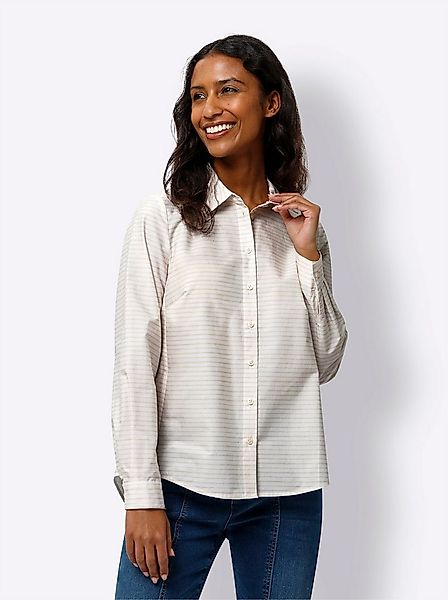 heine Klassische Bluse Streifenbluse Langarm günstig online kaufen