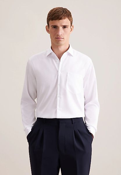 seidensticker Businesshemd "Schwarze Rose" Regular 1/1 Extra lang Kentkrage günstig online kaufen