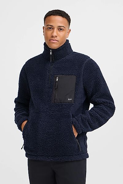 Blend Fleecejacke "BHTotto" Lässiger Troyer in Teddy-Optik günstig online kaufen