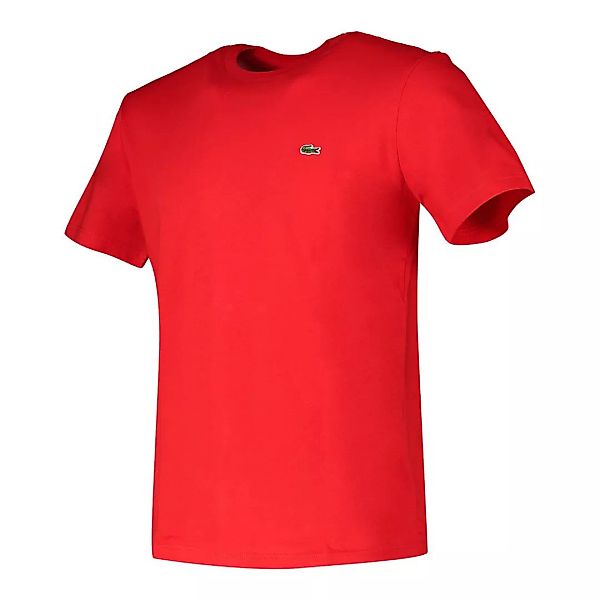 Lacoste Crew Crocodile Kurzärmeliges T-shirt M Red günstig online kaufen