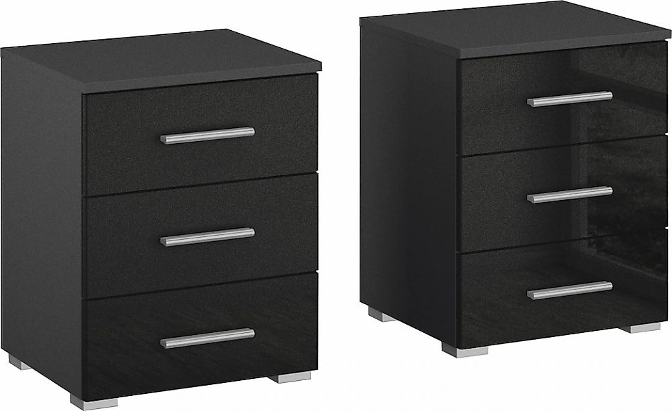 rauch Nachtkommode "Base" Set, 2er-Set, optional in moderner Hochglanz-Fron günstig online kaufen