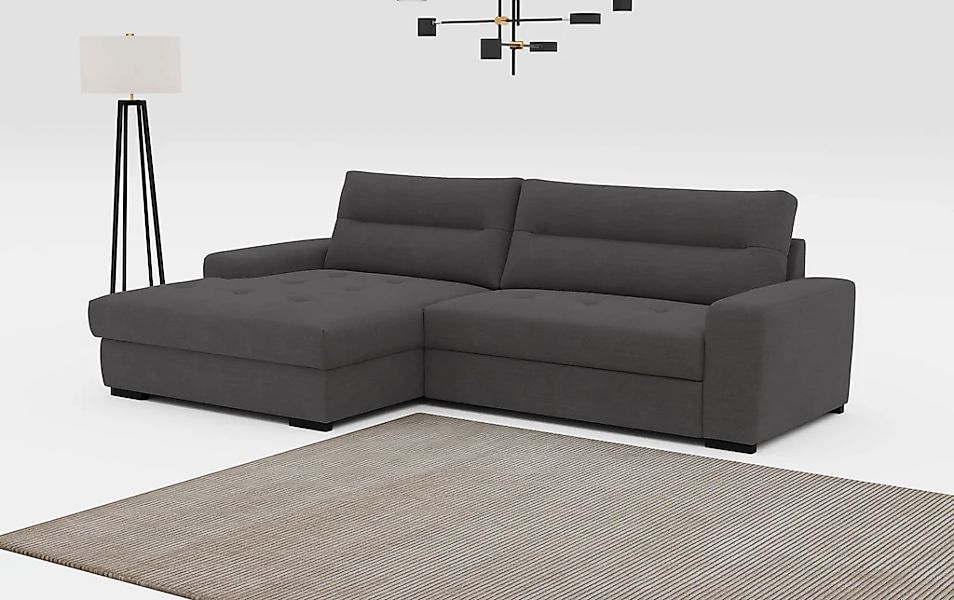 COTTA Ecksofa "Cappa L-Form", wahlweise mit Bettfunktion & Bettkasten günstig online kaufen