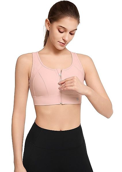 Yvette Sport-BH Damen Starker halt Vorderverschluss Ringerrücken Gepolstert günstig online kaufen