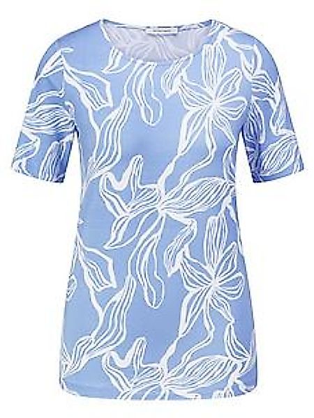 Rundhals-Shirt Peter Hahn blau günstig online kaufen