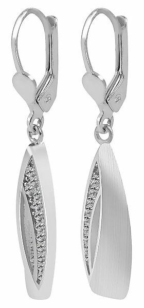 Adelia´s Paar Ohrhänger "Damen Ohrringe – Ohrhänger aus 925 Silber mit Zirk günstig online kaufen